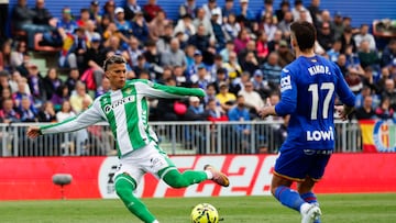 Deossa, ante el Getafe.