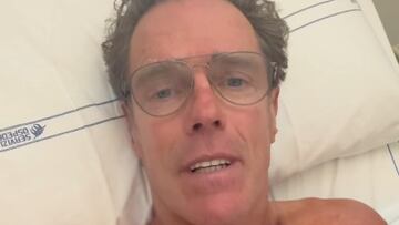 El ciclista italiano Mario Cipollini se recupera de la intervención por una afección cardiaca a la que se sometió en un hospital de Ancona.