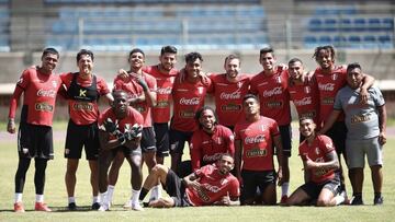 Gareca perfila el once para enfrentar a Venezuela