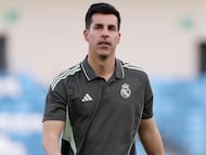 Álvaro López, entrenador del Juvenil A del Real Madrid.