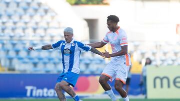 El futuro de Hugo Rama en el Depor apunta al centro del campo y dejar la mediapunta.