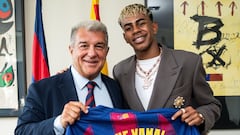 Lamine Yamal takes over from Lionel Messi