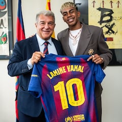 Lamine Yamal takes over from Lionel Messi