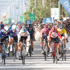 Fernando Gaviria, segundo en etapa de la Vuelta a San Juan