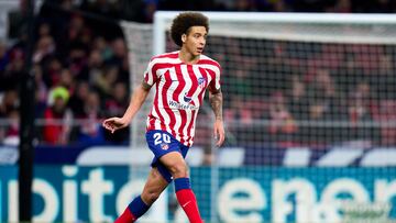 Witsel, en un partido con el Atlético.