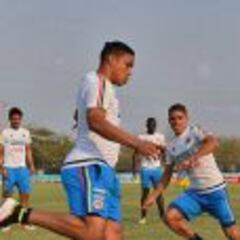 Entera y vital, Colombia vuelve a entrenar en Barranquilla