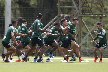 Nacional afina detalles para recibir a Santa Fe este miércoles en el Atanasio Girardot desde las 5:30 de la tarde. Revertir el 2-1, la misión para los locales.