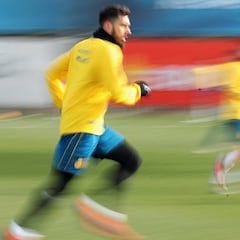 Borja Iglesias toma aire para afrontar el tramo final de Liga