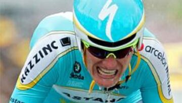 <B>APARTADOS. </B>Los casos de Vinokurov y Kascheskin han dejado al Astana fuera de la Vuelta.