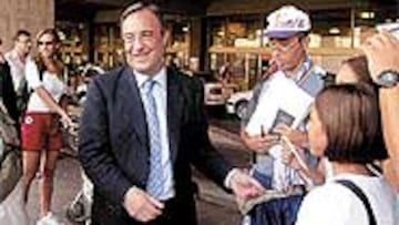 <B>SINCERO</B>. Florentino dijo sin tapujos lo que piensa de Makelele.