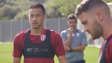 Okazaki, del Huecsa, podría ser una de las novedades del once.