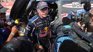 Carlos Sainz, orgulloso 'finisher': "Lo fácil habría sido retirarse"