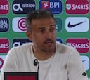 Rueda de prensa de Luis Enrique tras el Portugal-España