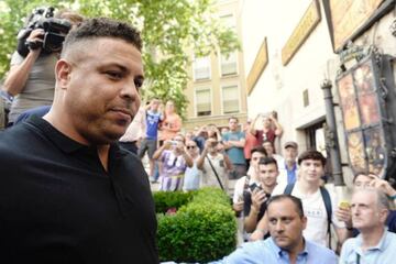 Ronaldo Nazário de Lima in Valladolid today