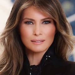 Polémica con el retrato oficial de Melania Trump