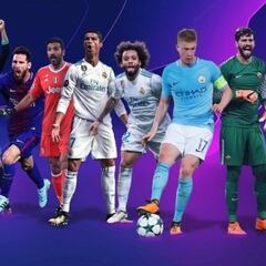 Seis del Madrid y uno del Barça, nominados a los mejores de la Champions por puesto