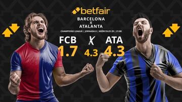 FC Barcelona vs. Atalanta BC: horario, TV, pronósticos, estadísticas y clasificación