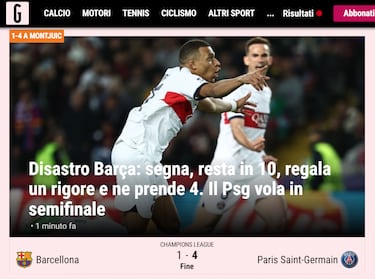 La prensa mundial saca el látigo: “El Barça implosiona”