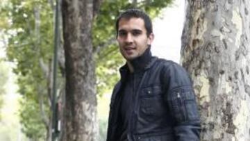 <b>CODICIADO. </b>Armenteros posa sonriente por la temporada que lleva.