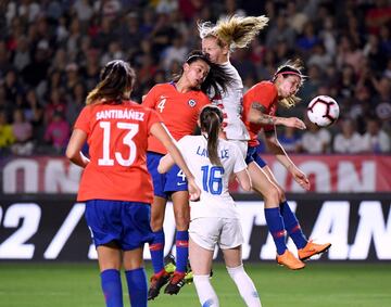 Las mejores imágenes del duelo de la Roja ante Estados Unidos