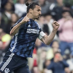Un Zlatan intratable le dio el triunfo al Galaxy ante Vancouver