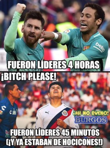 Los Memes no perdonan a Chivas tras perder con Chiapas