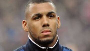 Yann M&#039;Vila con la selecci&oacute;n de Francia.