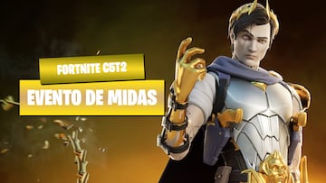 fortnite evento midas recompensas gratis como participar