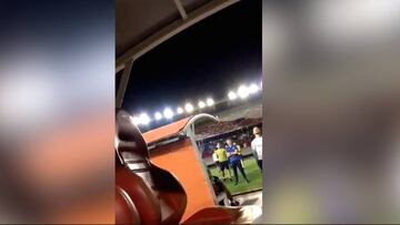 La polémica frase de Benedetto a un hincha de River que es viral