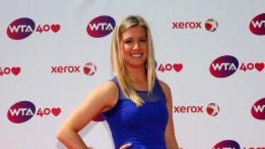 La tenista canadiense Eugenie Bouchard (19) fue la estrella más rutilante de la gala de la WTA. Ganadora de Wimbledon 12 como júnior, el futuro es suyo y las portadas también.