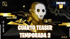 Fortnite: el cuarto teaser de la Temporada 2 aparece en el juego mediante un hackeo