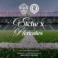 Elche y Hércules hacen oficial el doble derbi