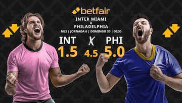 Inter de Miami vs. Philadelphia Union: horario, dónde ver, pronósticos y clasificación