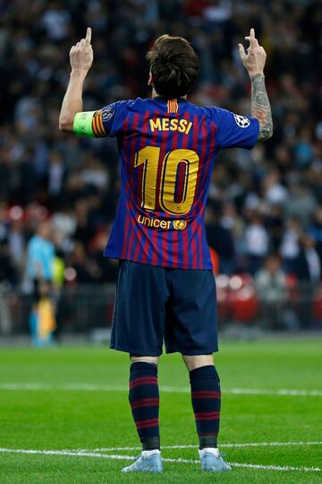 Messi made his first team debut in 2004 and has worn the No. 10 shirt with the Camp Nou outfit since the 2008/09 season to the present day.