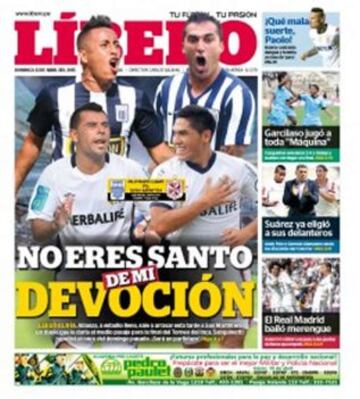 Portadas de la prensa deportiva