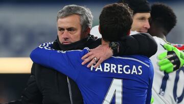 Cesc Fabregas on contrasting relationships with Mourinho and Guardiola