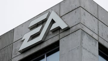FILE PHOTO: An Electronic Arts office building is shown in Los Angeles, California, U.S., July 27, 2020. REUTERS/Mike Blake/File Photo