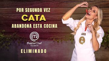 Catalina Maya, eliminada de Masterchef Celebrity. Conozca c&oacute;mo fue el reto de eliminaci&oacute;n, a qui&eacute;n se enfrent&oacute; y por qu&eacute; sali&oacute; de la competencia.