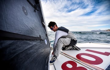 Carlos Manera 
Mini Transat 1081
Photo: James Tomlinson
