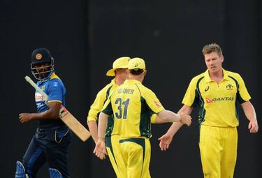 Australia's Faulkner claims hat-trick in Sri Lanka ODI