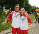 Samuel Hernanz oro en K1 y plata de Núria Vilarrubla en C1
