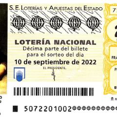 Lotería Nacional: comprobar los resultados del sorteo de hoy, sábado 10 de septiembre