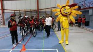 Las Aulas Ciclistas, en el Santa Gema.