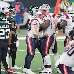Jets desperdician ventaja de 10 puntos y los Patriots remontan