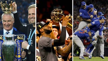 2016: el año de las sorpresas: Cavs, Cubs, Leicester...