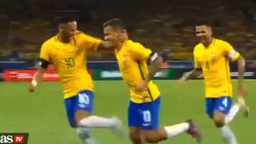 Los 3 golazos con que Brasil pasó por encima de Argentina