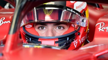 Carlos Sainz (Ferrari F1-75). Ímola, Italia. F1 2022.