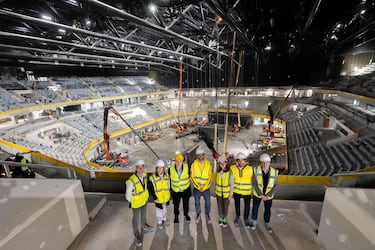 El Roig Arena se ti?e de amarillo