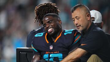 Tyreek Hill makes surprise return to Dolphins practice facility