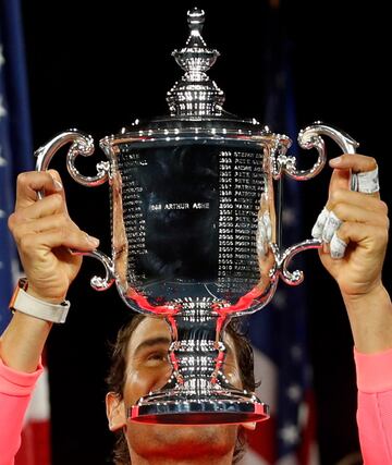 Rafa Nadal claims his third US Open title